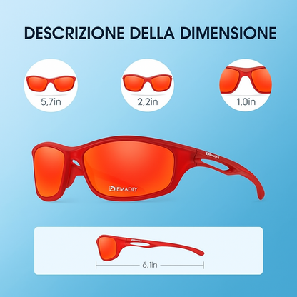 Occhiali da Pesca Antiriflesso UV400